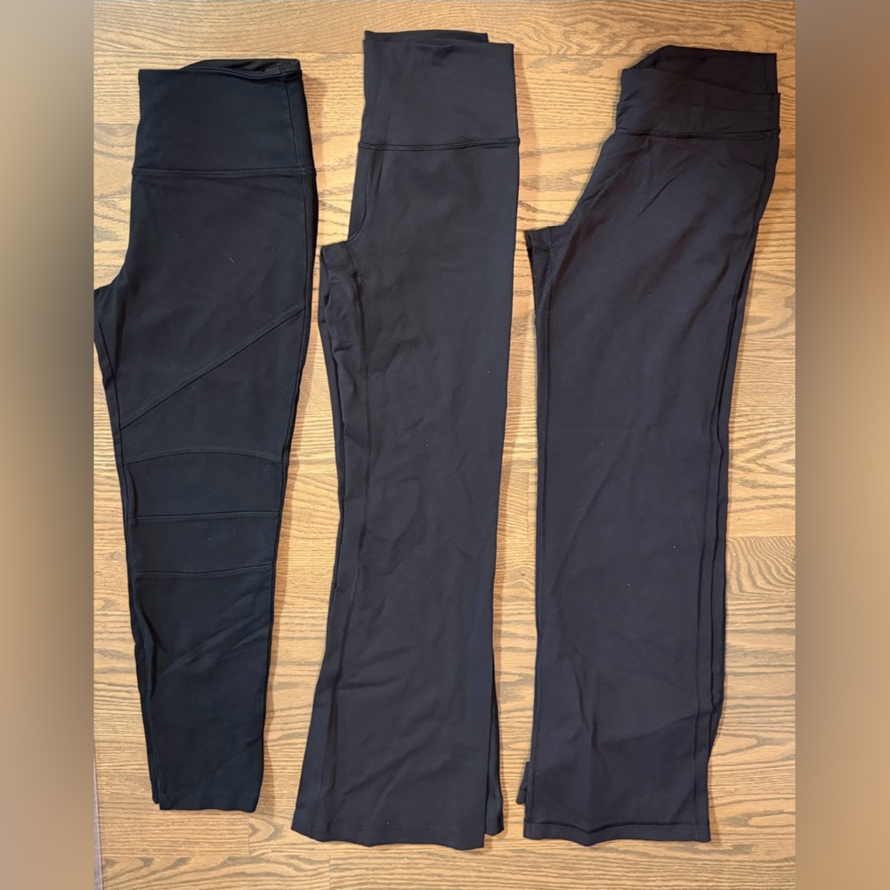 Black Leggings Trio